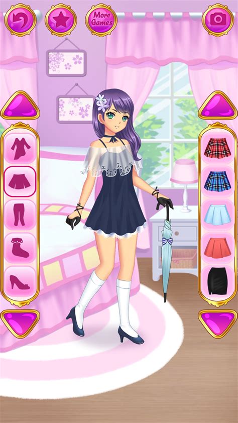 anime dress up games